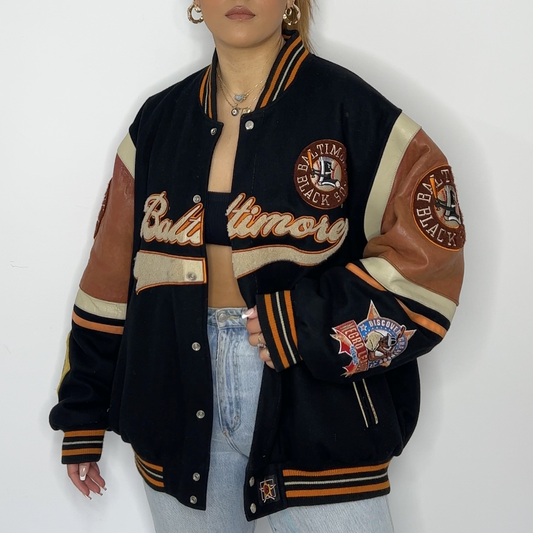 Reversible Baltimore Black Sox Jacket | JH Design