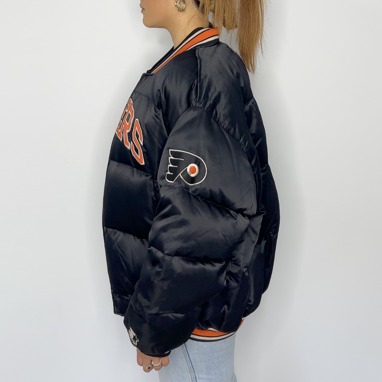 Vintage Philadelphia Flyers Starter Puffer Jacket