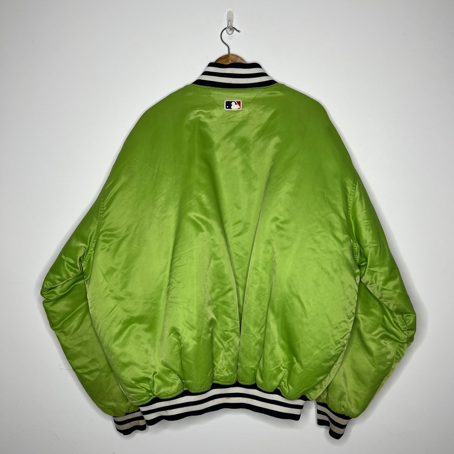 New York Yankees Starter Jacket | Lime Green