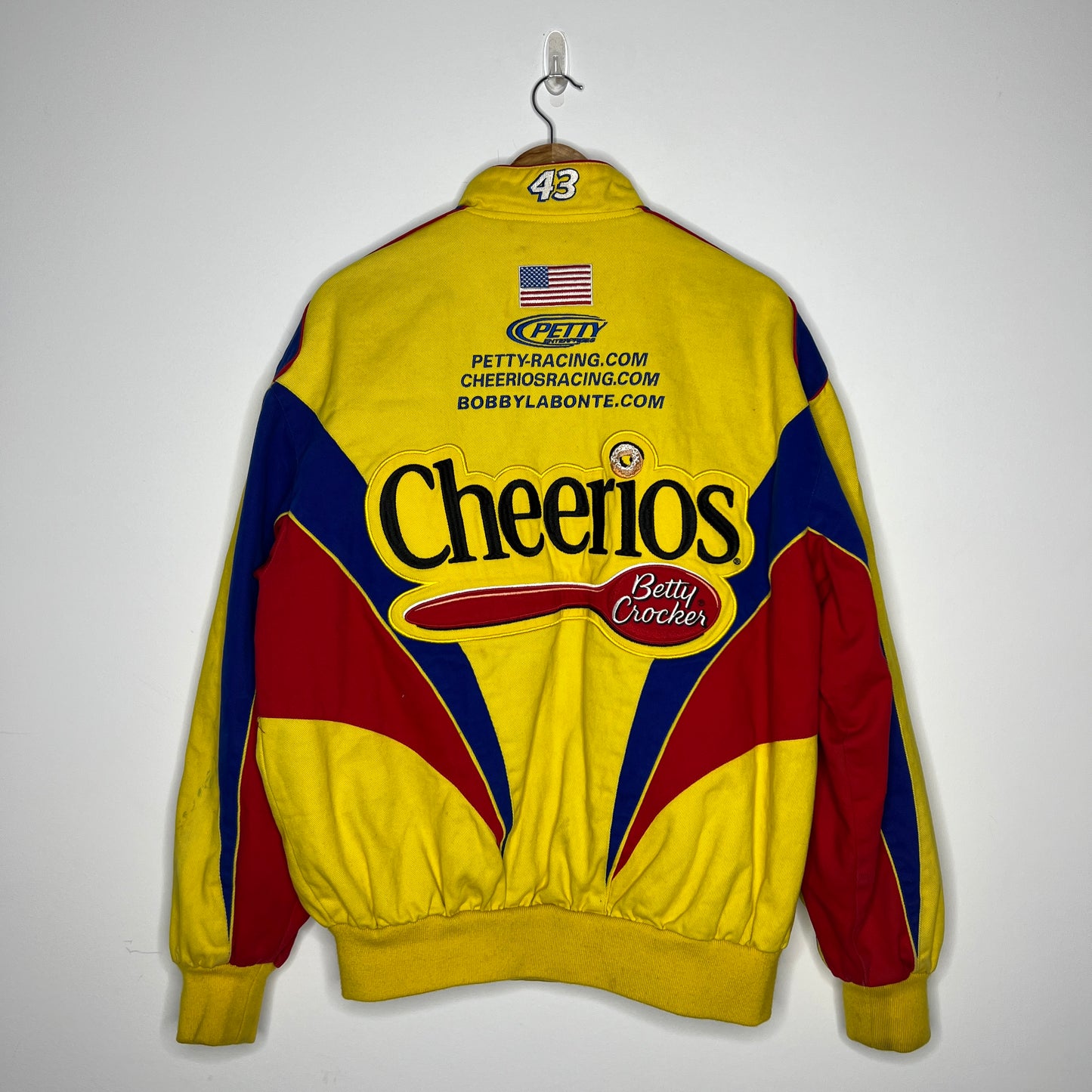 Cheerios Nascar Jacket | JH Design