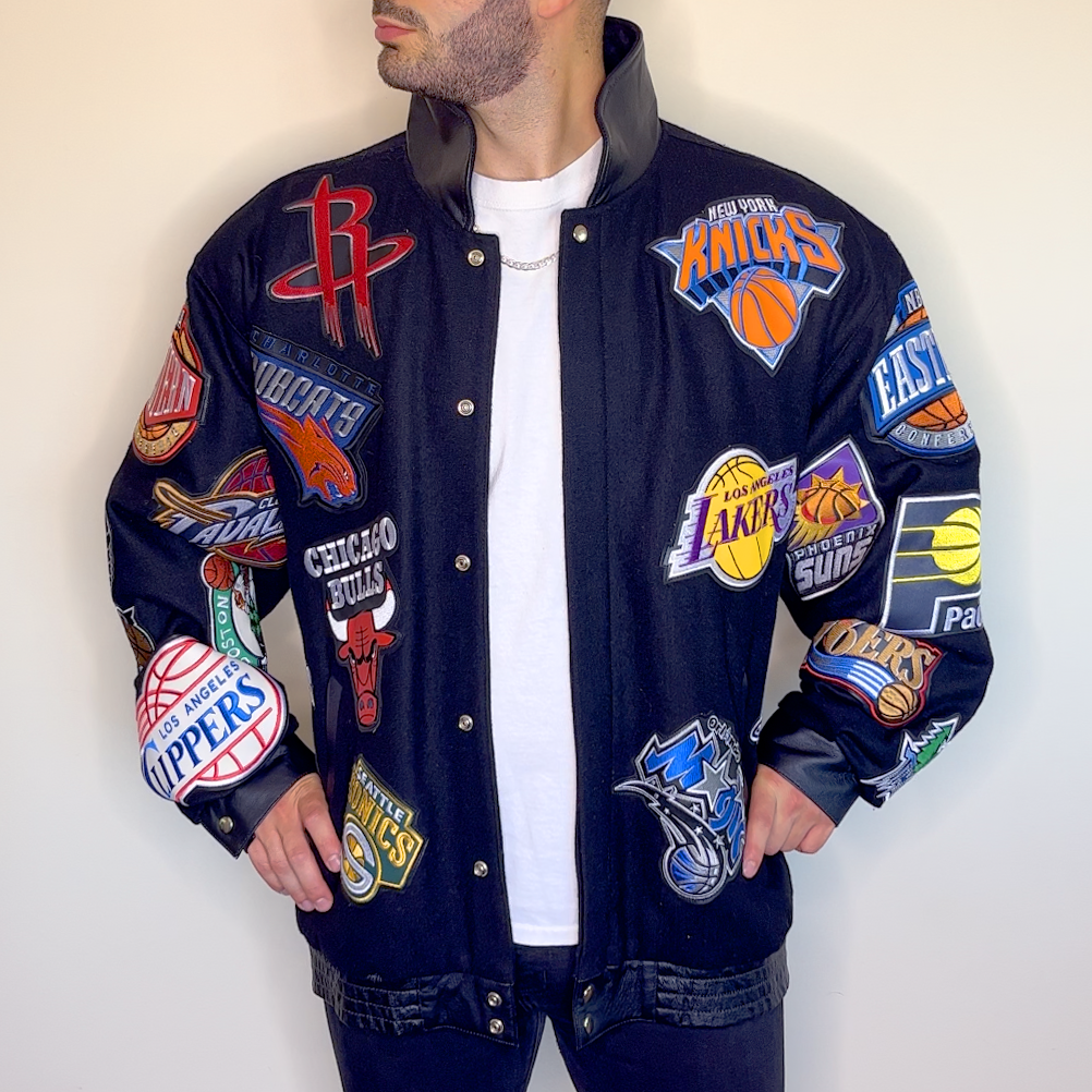 Vintage NBA Patch Hardwood Classics Jacket