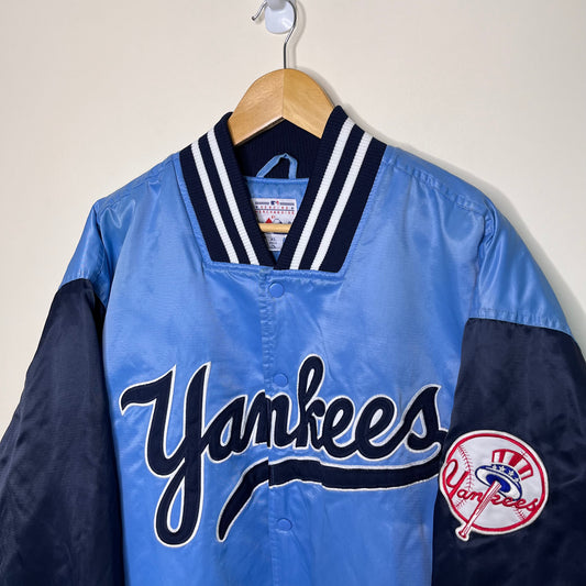 New York Yankees Majestic Jacket | Two-Tone Blue