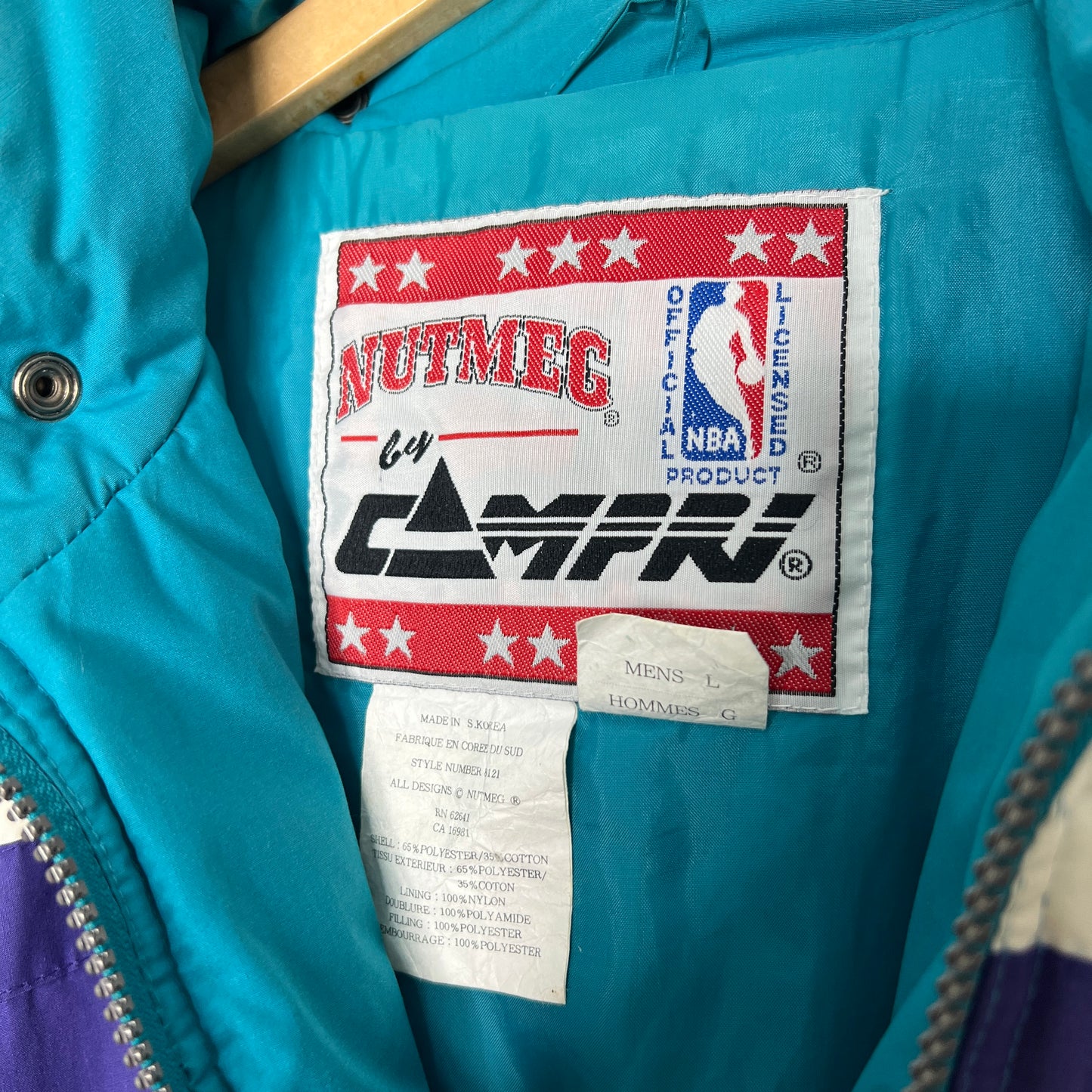 Charlotte Hornets Nutmeg by Campri Jacket