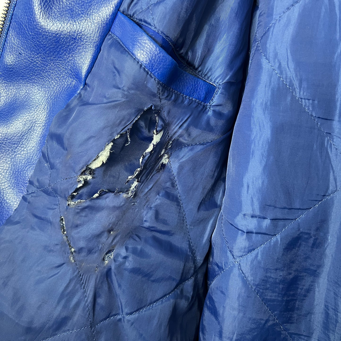 NY Mets Leather-look Jacket