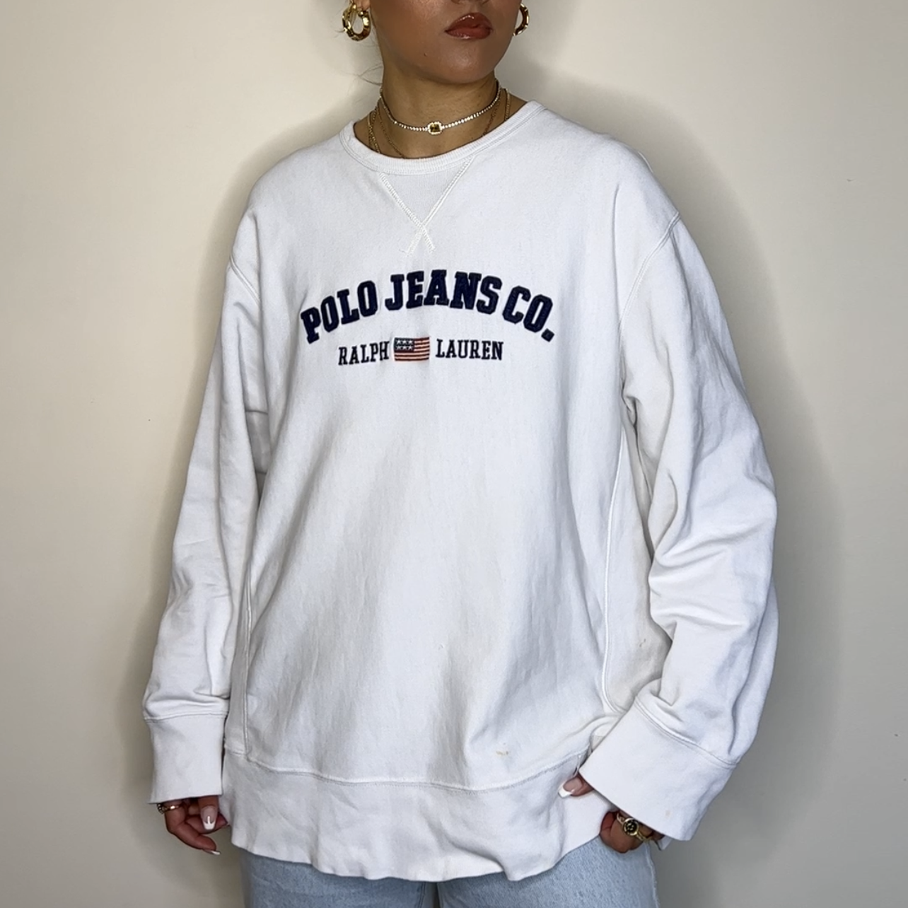 Polo jeans co sales ralph lauren sweater