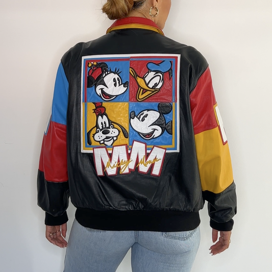 Mickey Mouse Leather Jacket | Jeff Hamilton