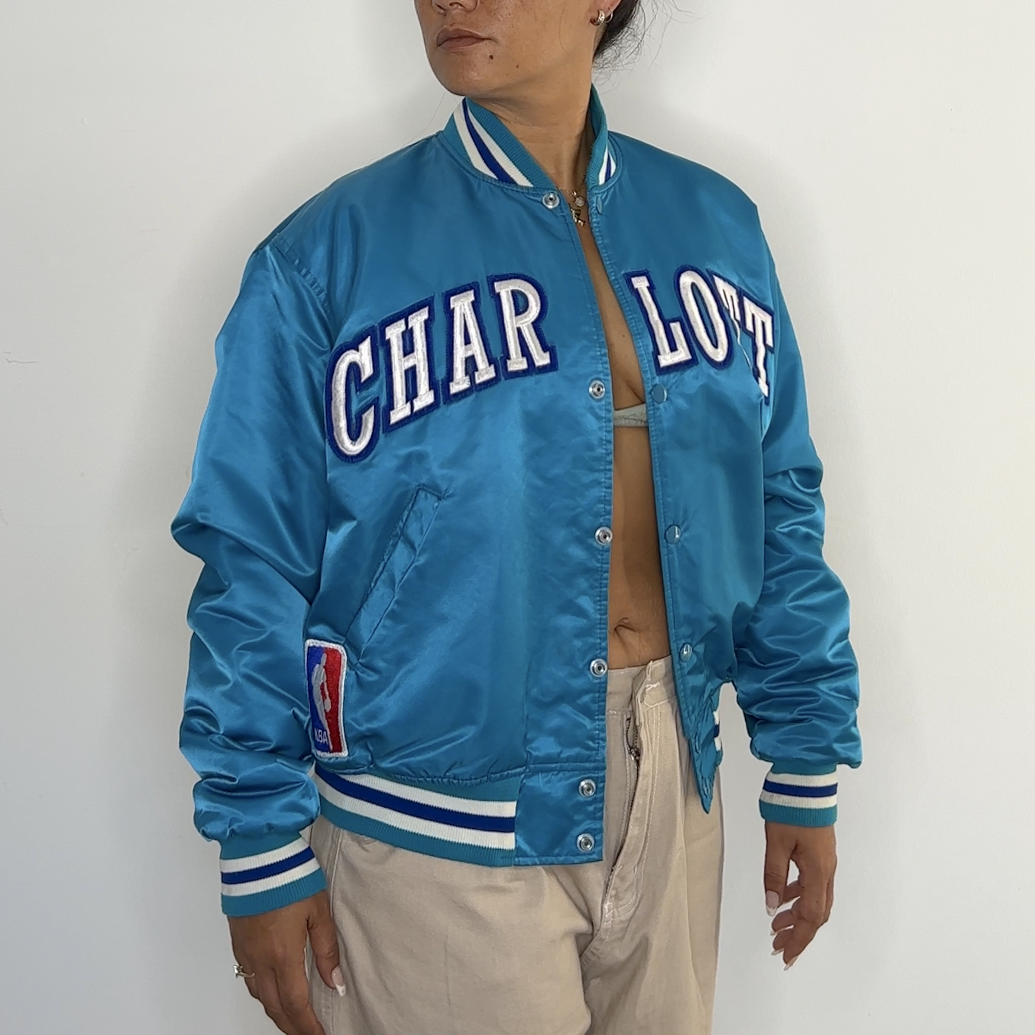 Hornets sales bomber jacket