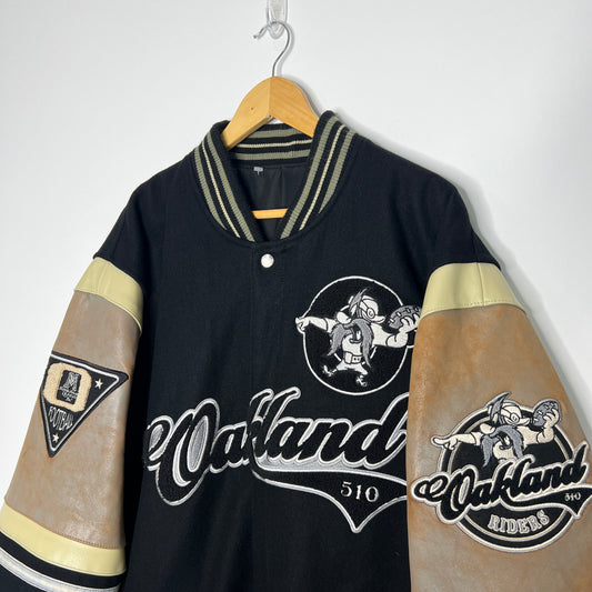 Reversible Oakland Riders Jacket | JH Design
