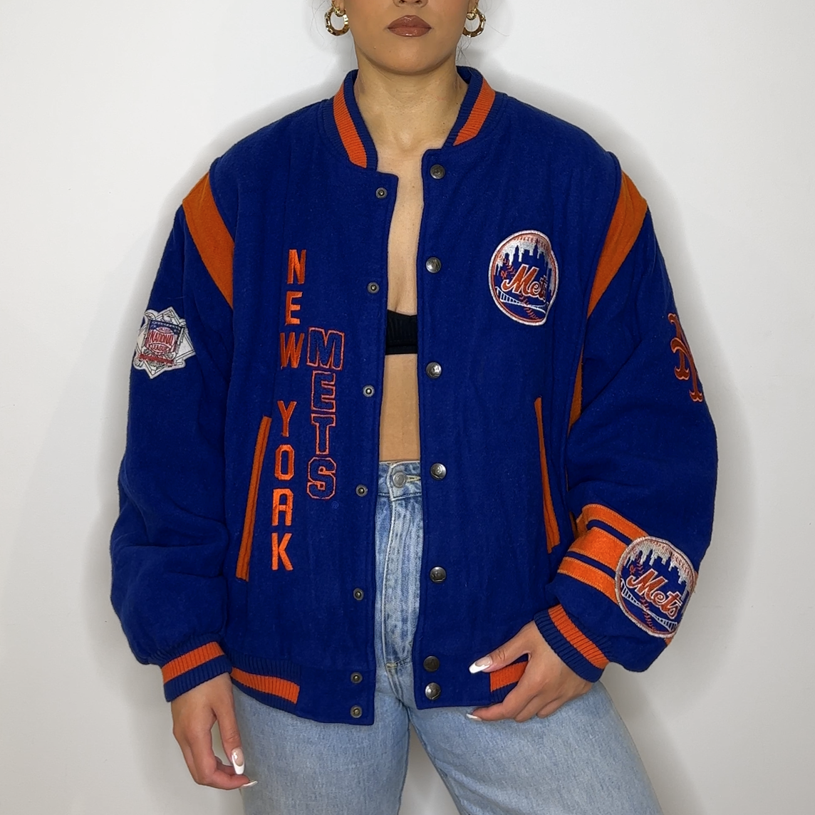 Vintage New York Mets Nutmeg by Campri Jacket