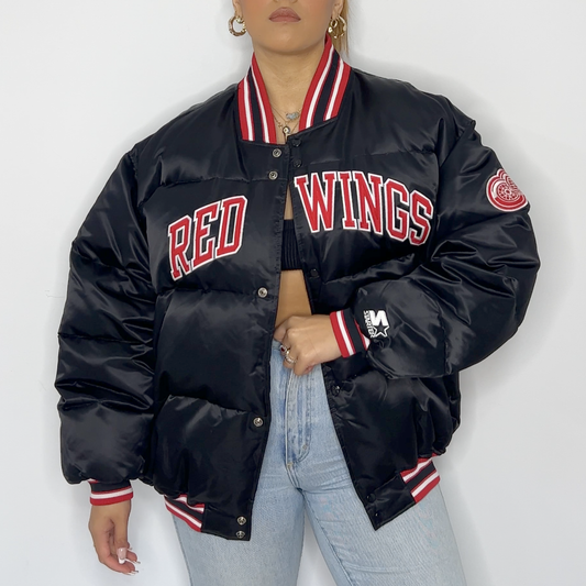 Vintage Detroit Red Wings Starter Puffer Jacket