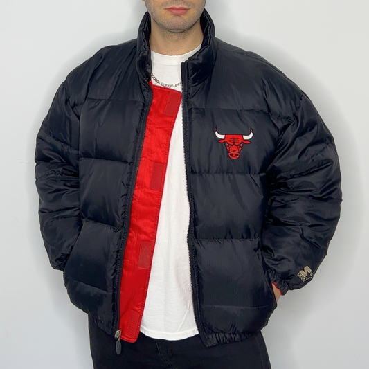 Reversible Chicago Bulls Starter Puffer Jacket