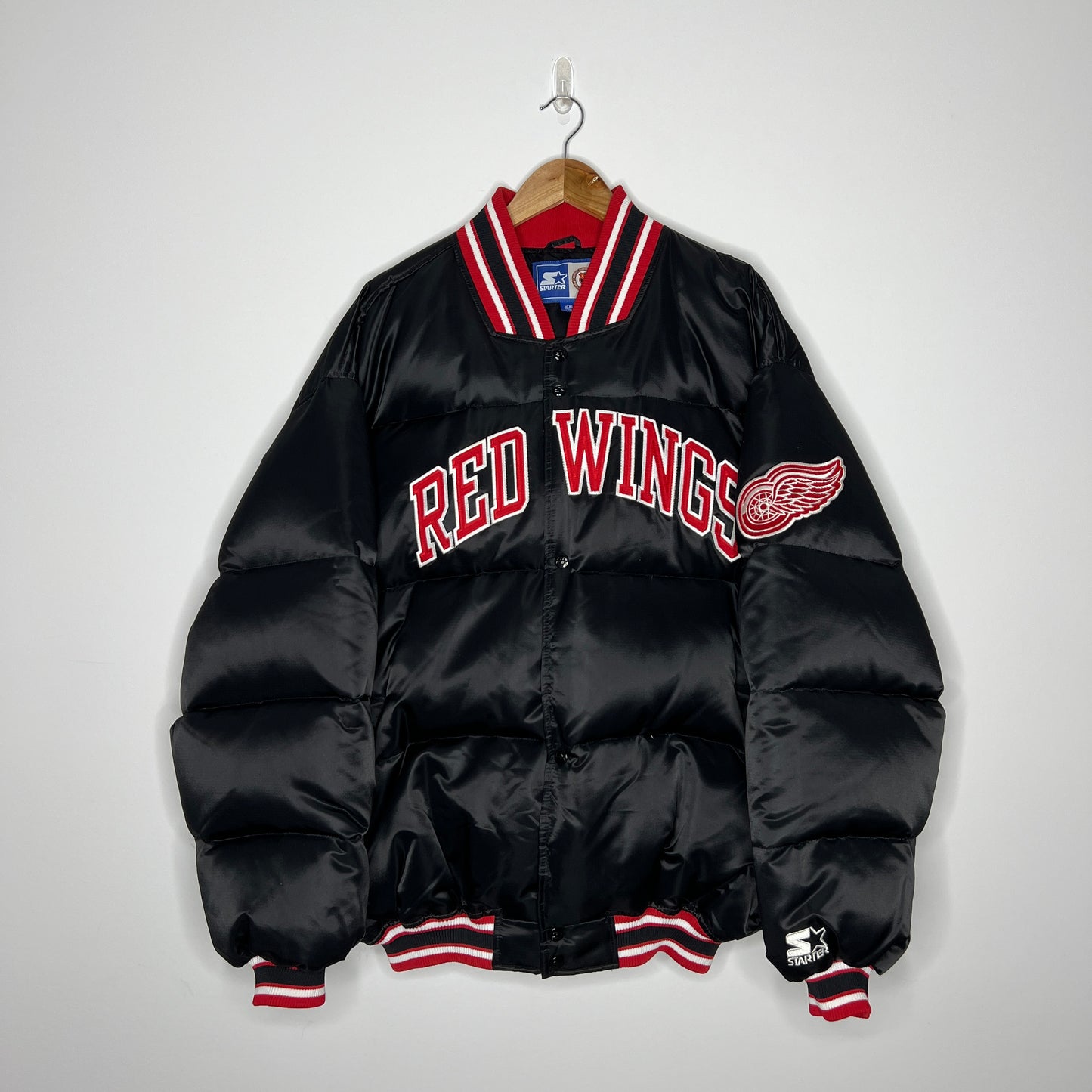 Vintage Detroit Red Wings Starter Puffer Jacket