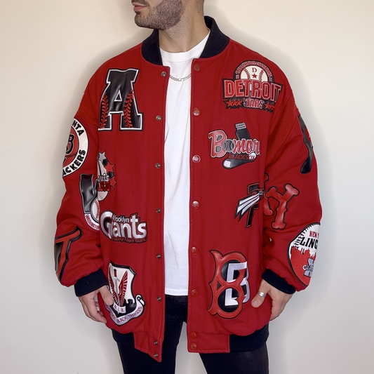 Vintage Patch Negro League Baseball Jacket