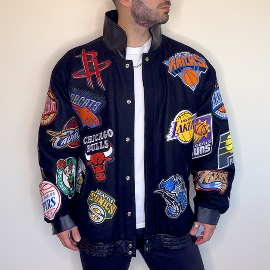Vintage NBA Patch Hardwood Classics Jacket