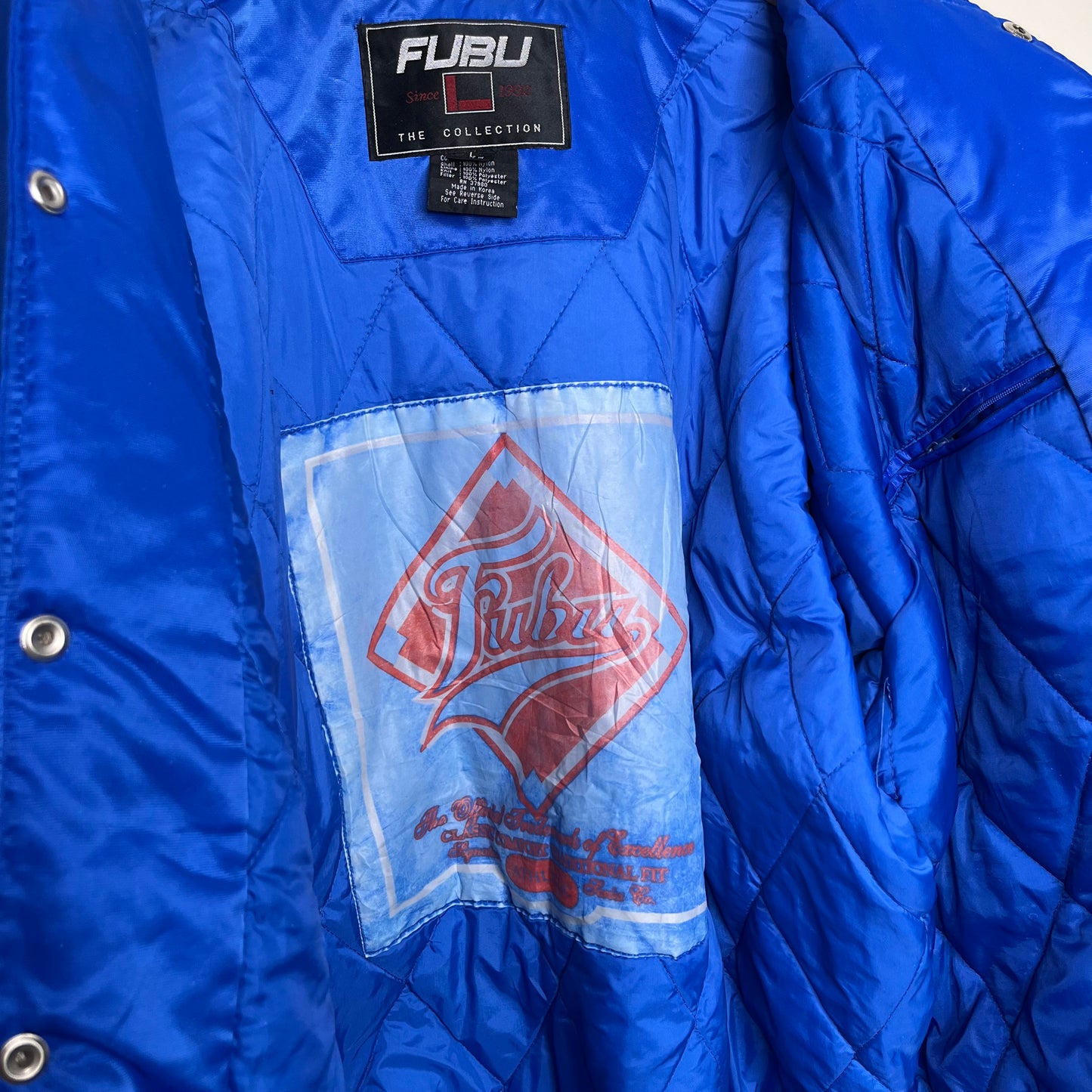 Vintage Blue Fubu Jacket