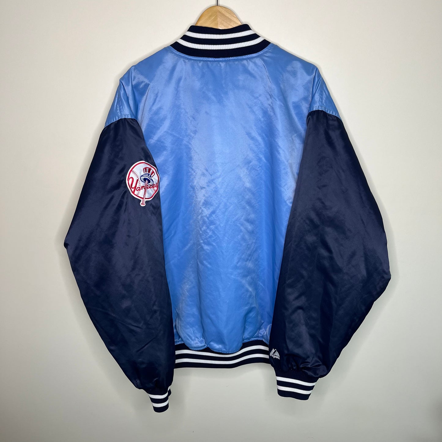 New York Yankees Majestic Jacket | Two-Tone Blue