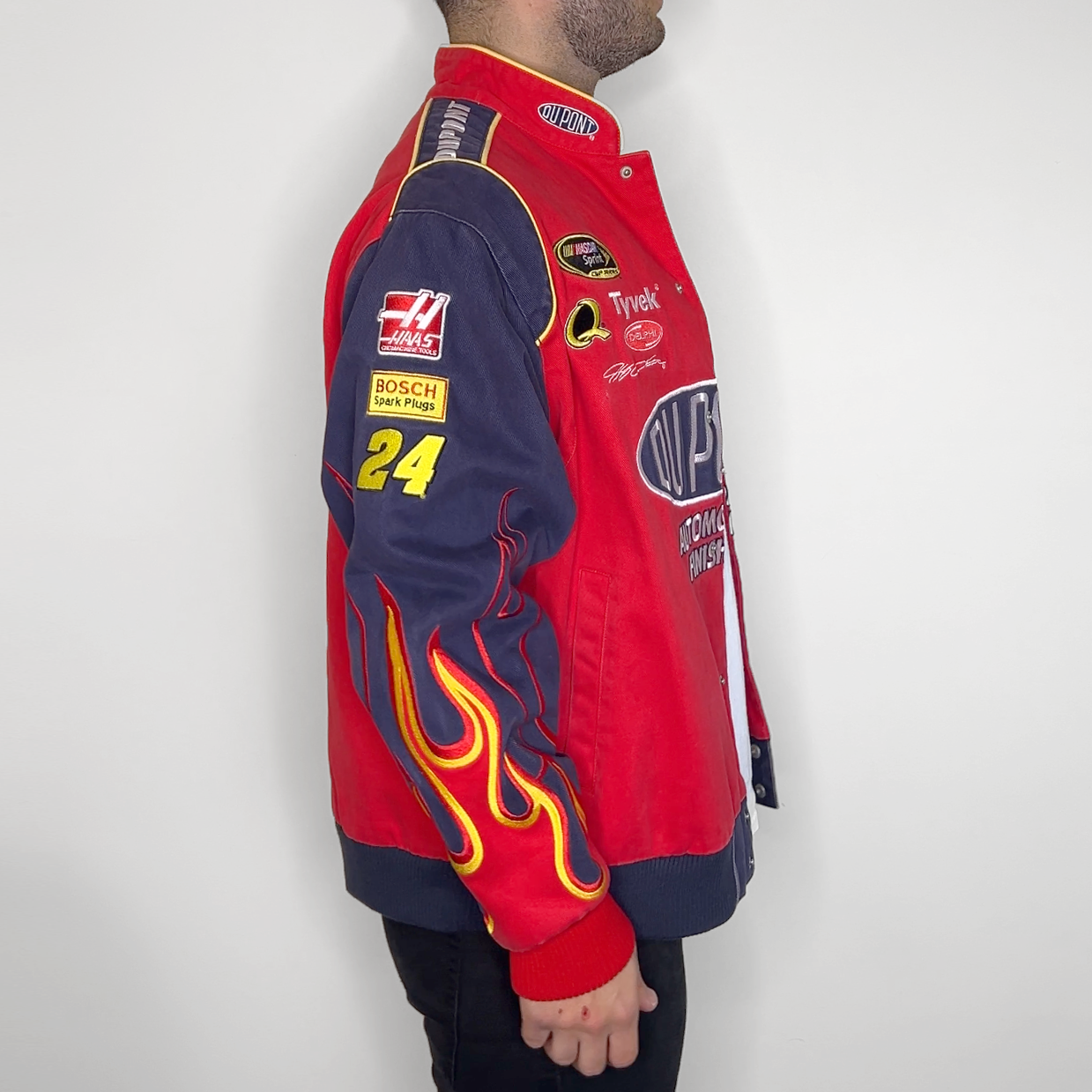 Dupont Flames Nascar Jacket | Chase Authentics