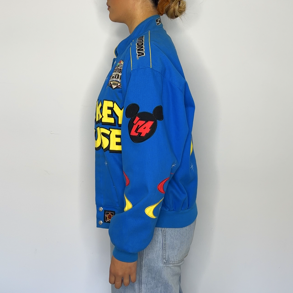 Mickey Mouse Nascar Jacket | JH Design