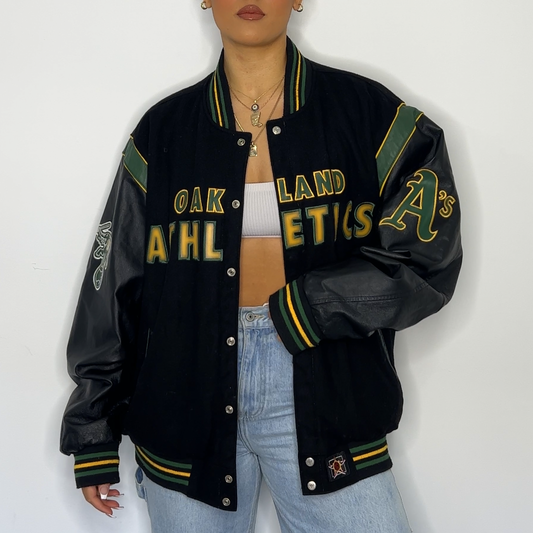 Oakland Athletics Reversible Jacket | JH Design