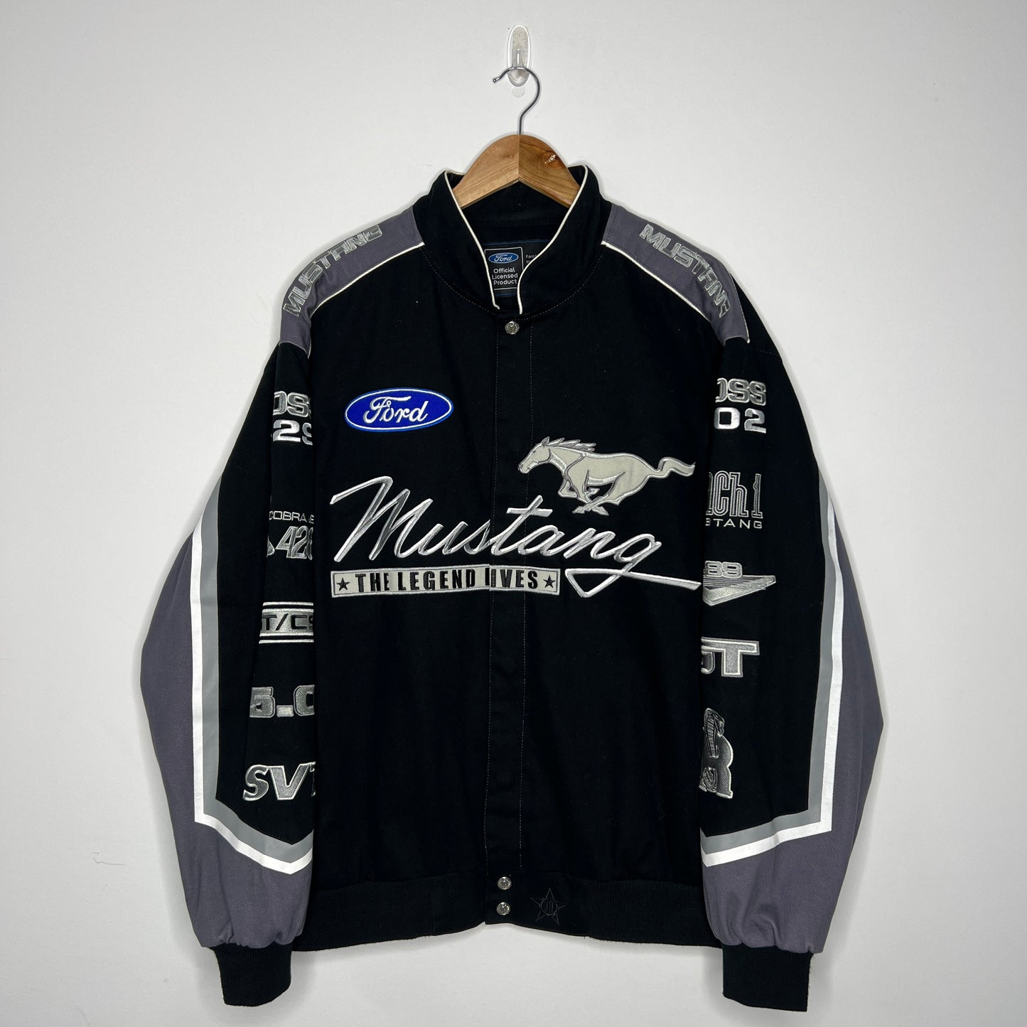Ford Mustang Nascar Jacket | JH Design
