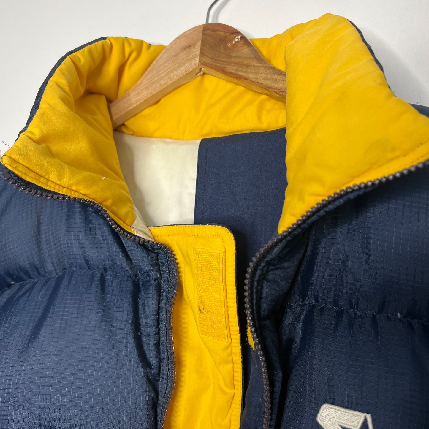 Michigan Wolvervines Reversible Puffer Starter Jacket