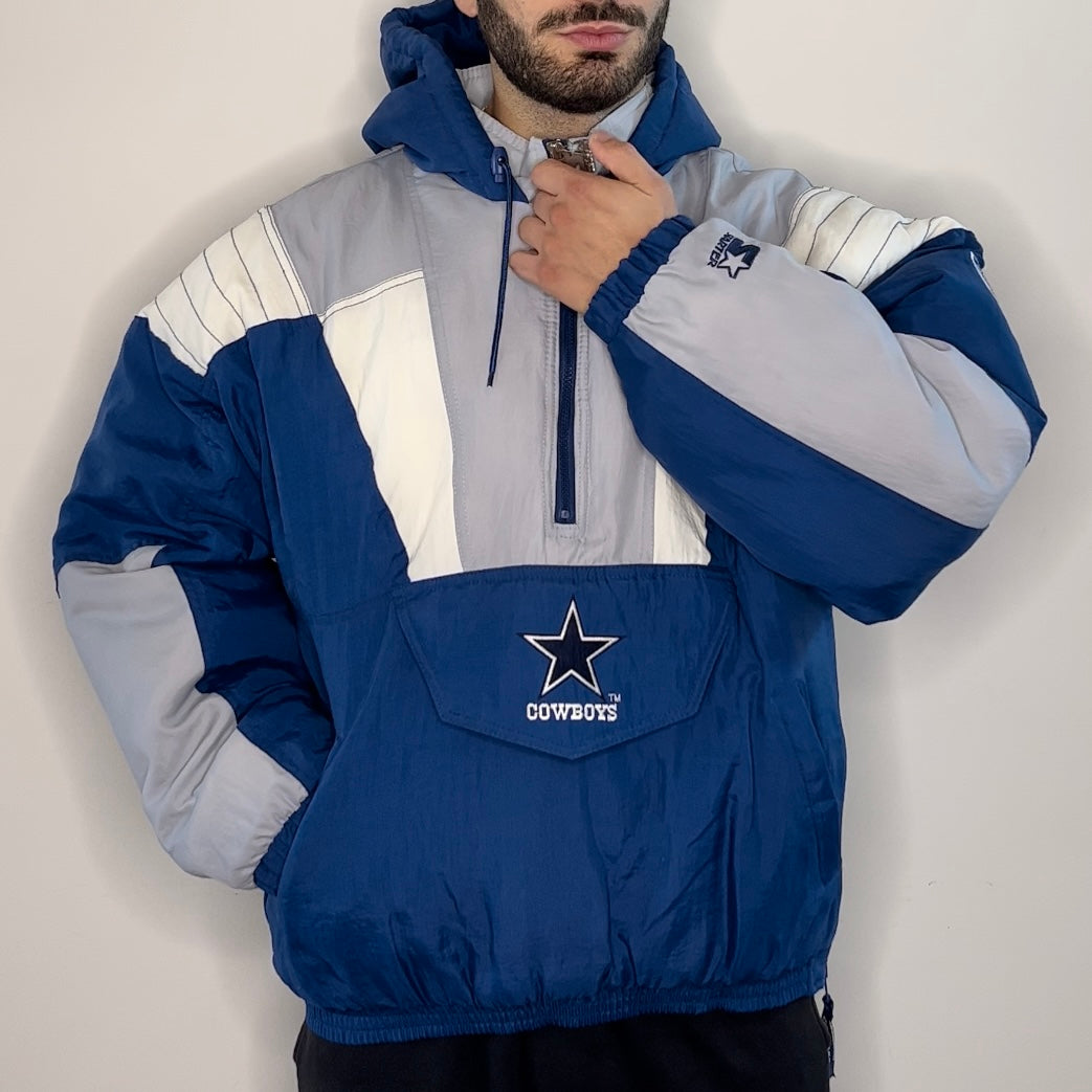 Winter Jacket Old School Dallas Cowboys Starter Jackets Dallas