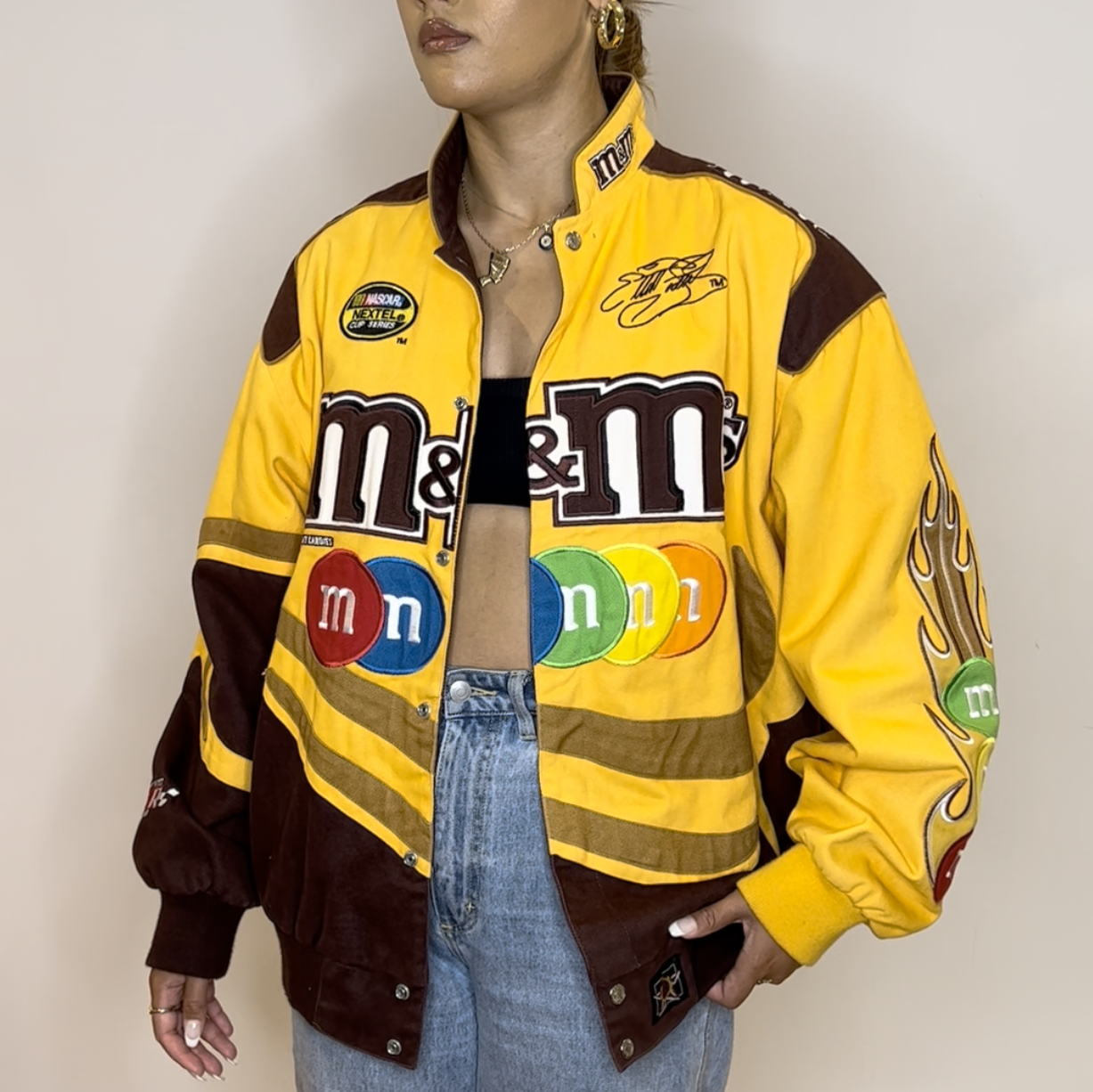 M&Ms Nascar Jacket | JH Design – SUGOI & Co.