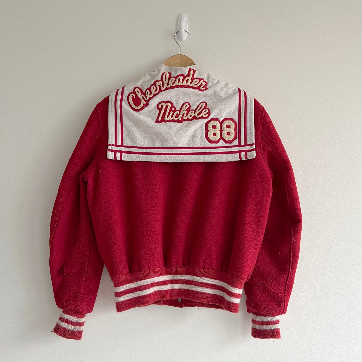 Vintage Cheerleader Varsity Jacket