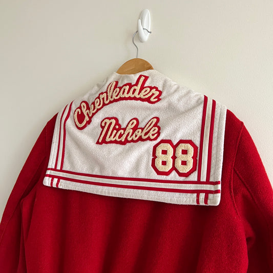 Vintage Cheerleader Varsity Jacket