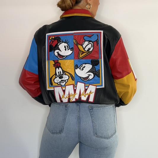 Mickey Mouse Leather Jacket | Jeff Hamilton