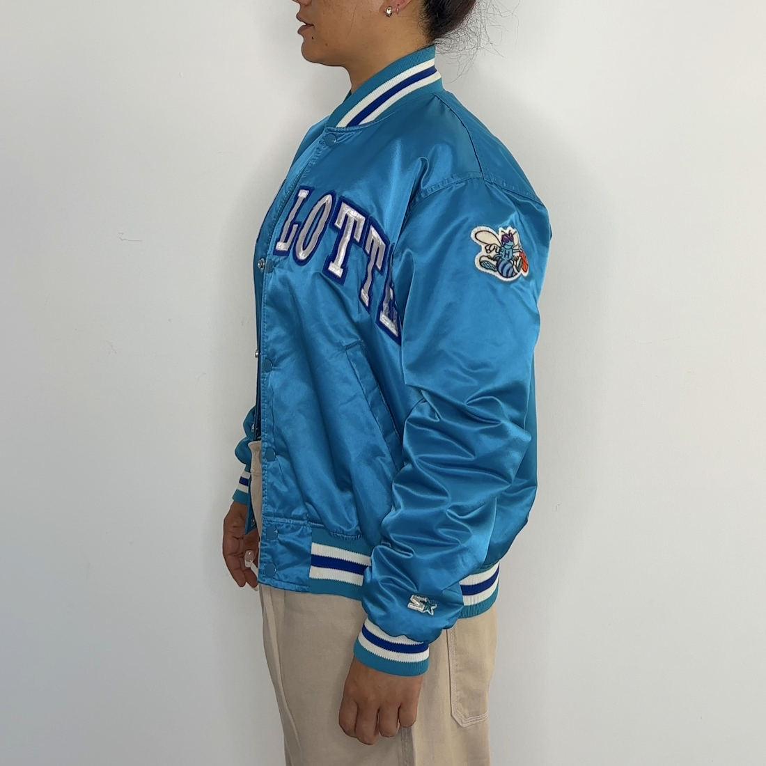 Charlotte Hornets Starter Jacket SUGOI Co