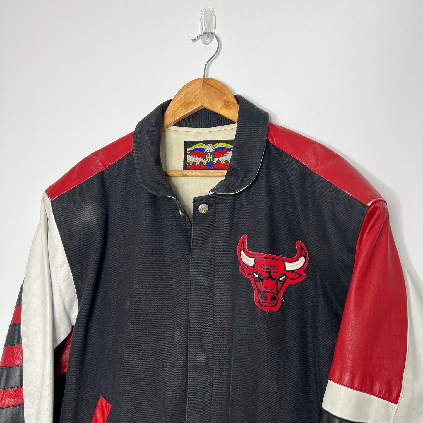 Chicago Bulls Leather Jacket | Jeff Hamilton